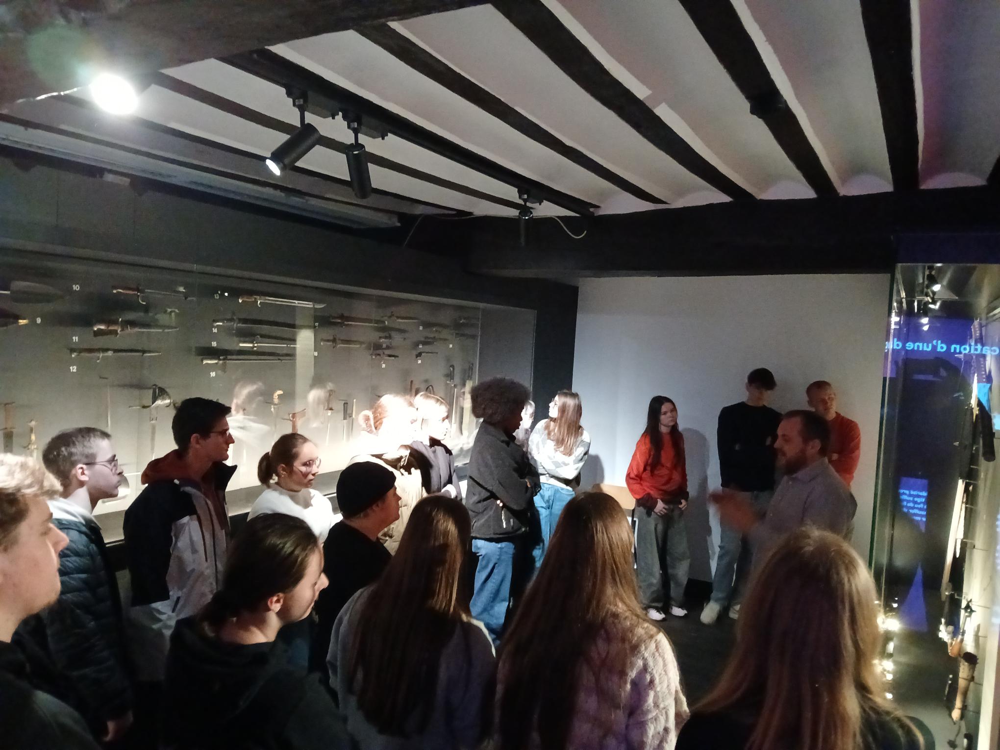 - Les Rhétos en visite à Liège -