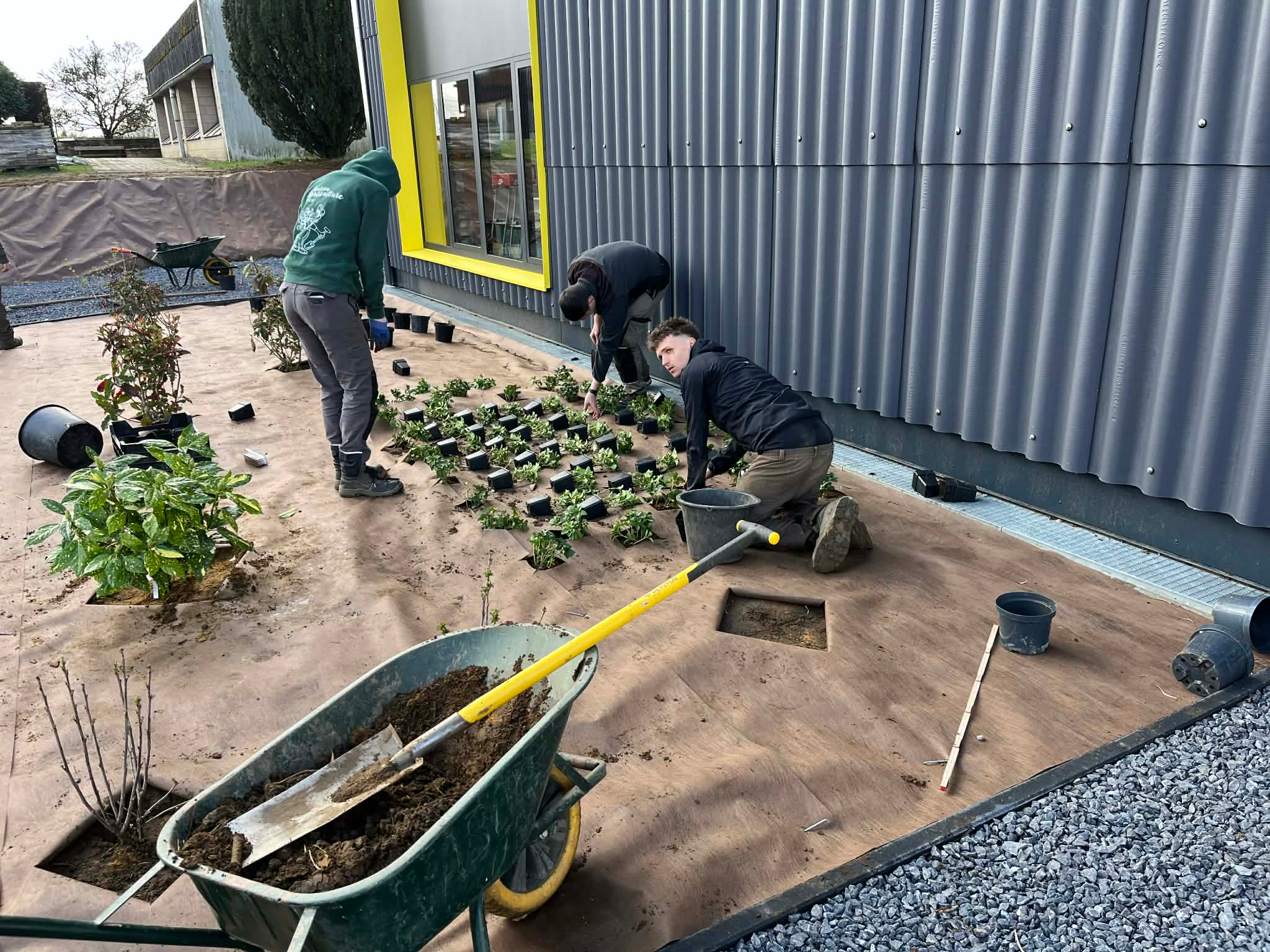 Aménagements autour de l