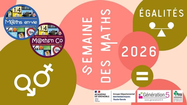 𝗦𝗲𝗺𝗮𝗶𝗻𝗲 𝗱𝗲𝘀 𝗺𝗮𝘁𝗵𝗲́𝗺𝗮𝘁𝗶𝗾𝘂𝗲𝘀 : 𝗹’𝗲́𝗴𝗮𝗹𝗶𝘁𝗲́ 𝗮𝘂 𝗰œ𝘂𝗿 𝗱𝗲𝘀 𝗮𝗽𝗽𝗿𝗲𝗻𝘁𝗶𝘀𝘀𝗮𝗴𝗲𝘀 !